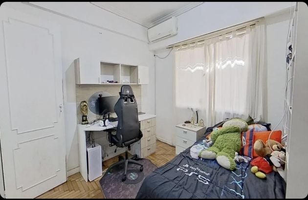 4 Ambientes + Dependencia,137 m², Piso alto,balcón Corrido, ...
