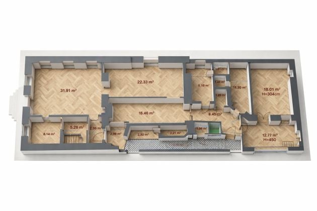 Sale comercial place