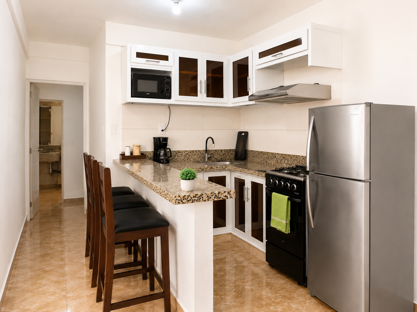 Furnished one-bedroom apartment in Puerto Plata