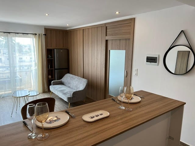 1 BEDROOM APPARTMENT COCODY DANGA RUE LEPIC (FURNISHED)