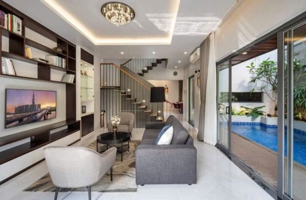 SPACIOUS VILLA WITH SWIMMING POOL FOR RENT IN DISTRICT 2