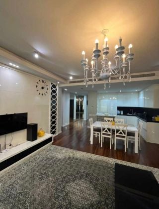 2 bedroom apartment for rent in Port Baku building.