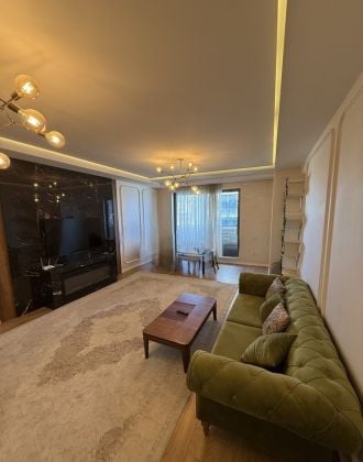 2 bedroom apartment for rent in Port Baku building. 
