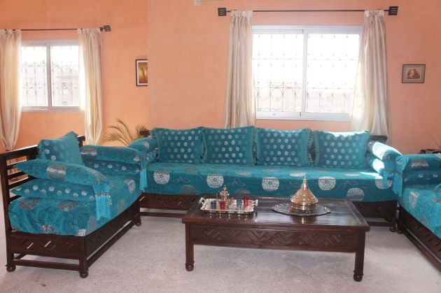Appartement lumineux et spacieux de 2 chambres à Ouarzazate