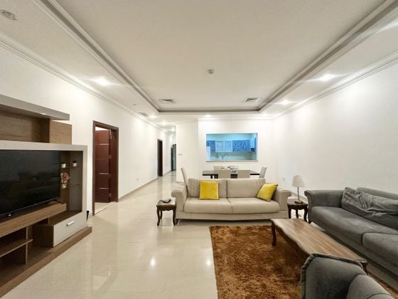 Furnished Three bedroom apartments with balcony for rent in Sulaibikhat