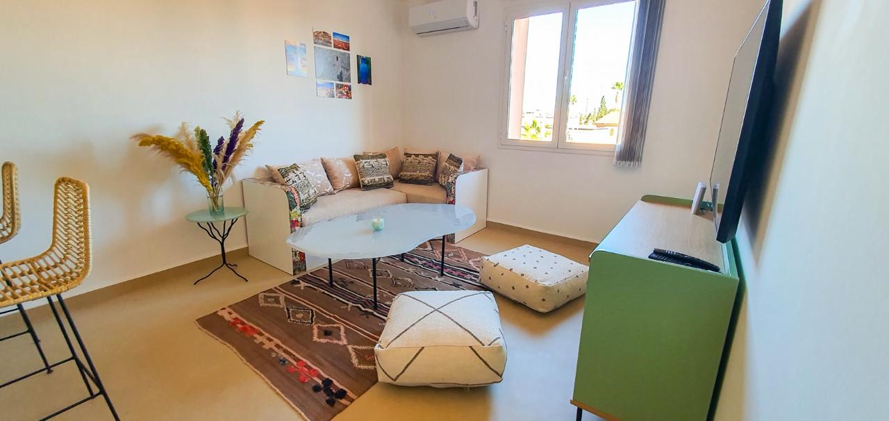 Modern 2-Bedroom Apartment in Gueliz, Marrakech – Ideal for Remote Workers
