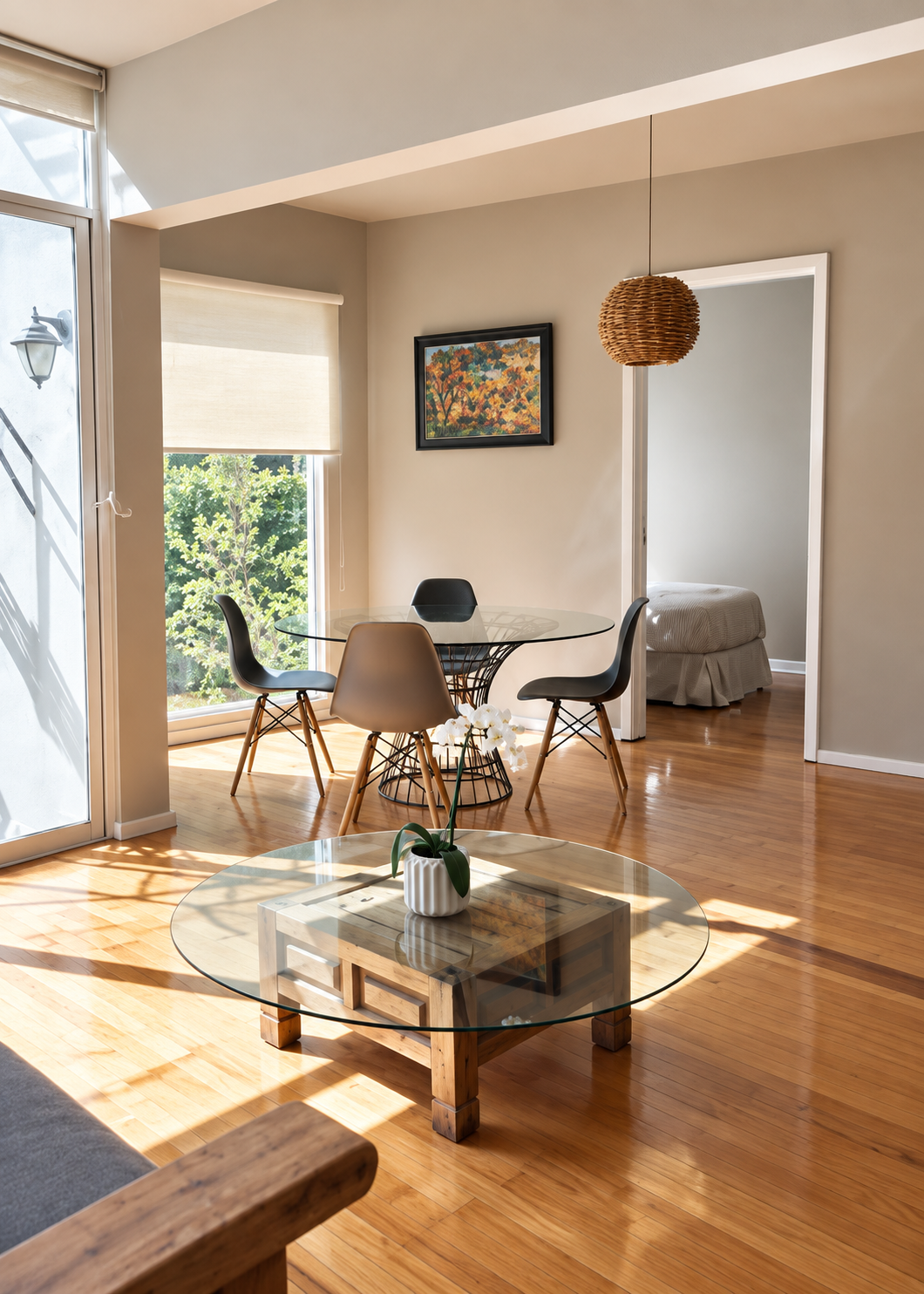 Feel like home in this amazingly quiet and calm, cozy apartment, a few steps from el Bosque.