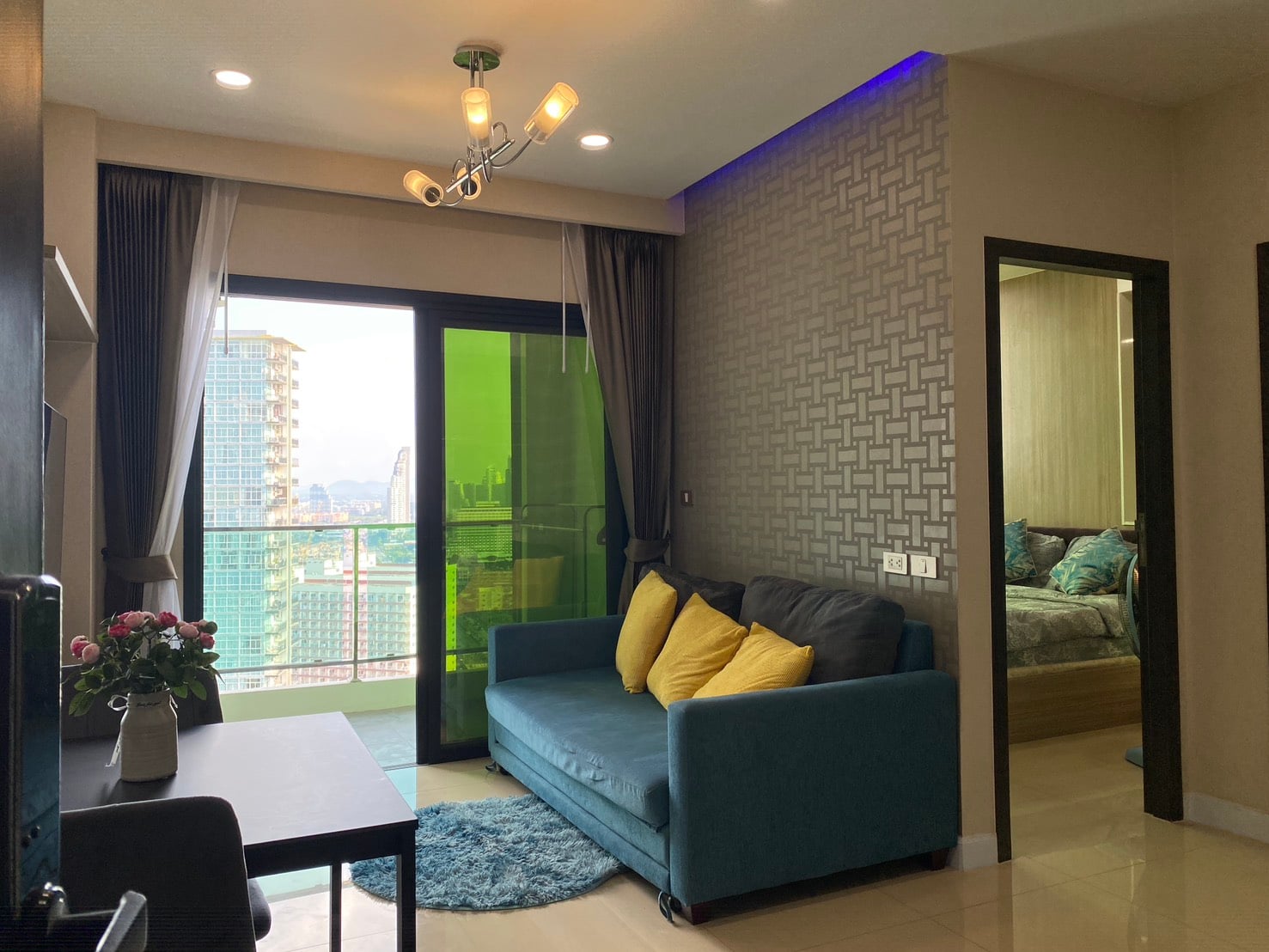 Condo for rent at Dusit Grand view