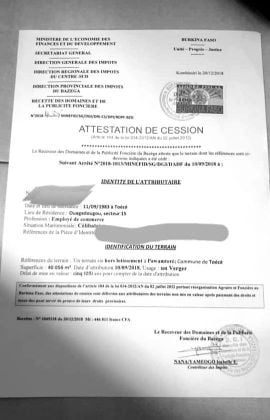 4ha en face de la RN5 en vente A COTE DE L-USINE BRAFASO