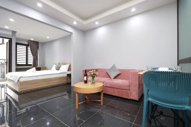 Nice studio apartment in Trinh Cong Son street, Tay Ho district for rent