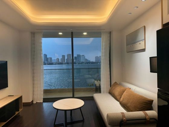 Nice, modern, brand – new 1 bedroom apartment with balcony and lake ...