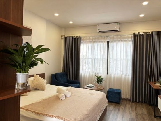 Nice, modern studio apartment in Trinh Cong Son street, Tay Ho district ...