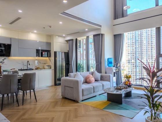 Luxury, modern duplex 3 – apartment with balcony at Ecopark, Van ...