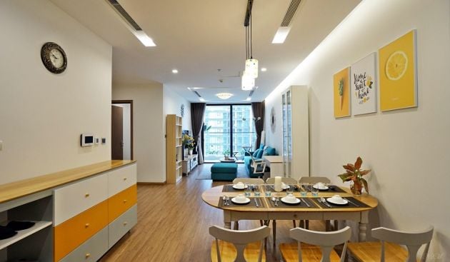 Nice, modern 3 – bedroom apartment with balcony at Vinhomes ...