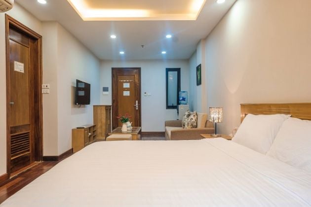 Nice studio apartment in Kim Ma street, Ba Dinh district for rent