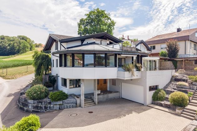 Multi-generational home with sweeping views