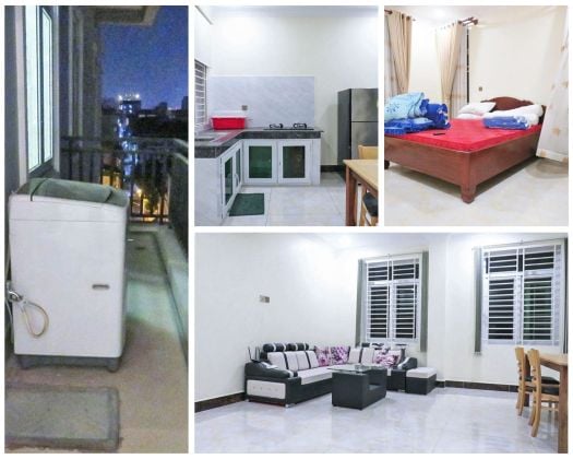 Spacious 1-bed apartment for rent in Toul Kork