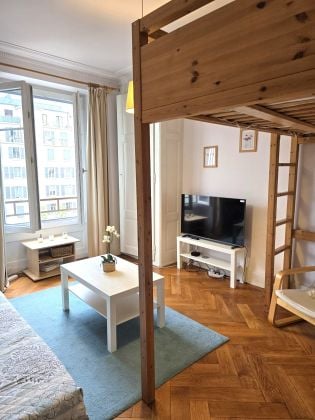 Lovely furnished 2 room apartment to rent in Central Geneva