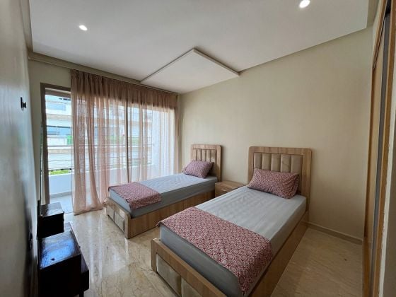 Appartement meublé 2 chambres avec balcon – À louer