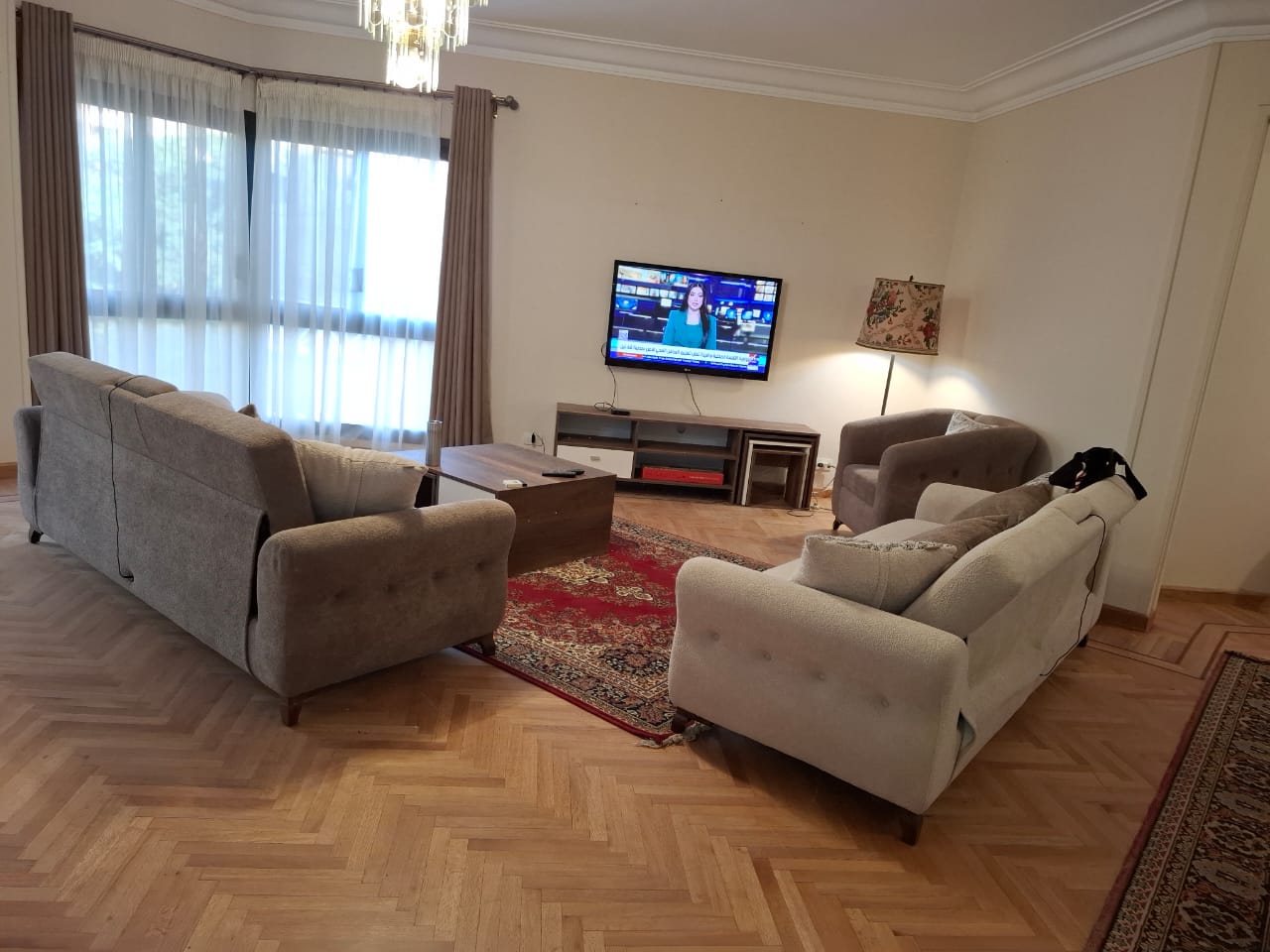 Luxury Furnished Apartment for Rent in Prime Location in Maadi Sarayat