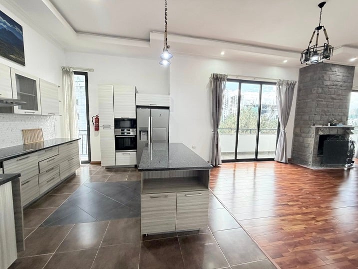 Great 3 bed room Apartment with a very big private balcony, Bole.