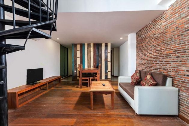 Apartamento dúplex de 1 dormitorio en alquiler en la zona BKK3.