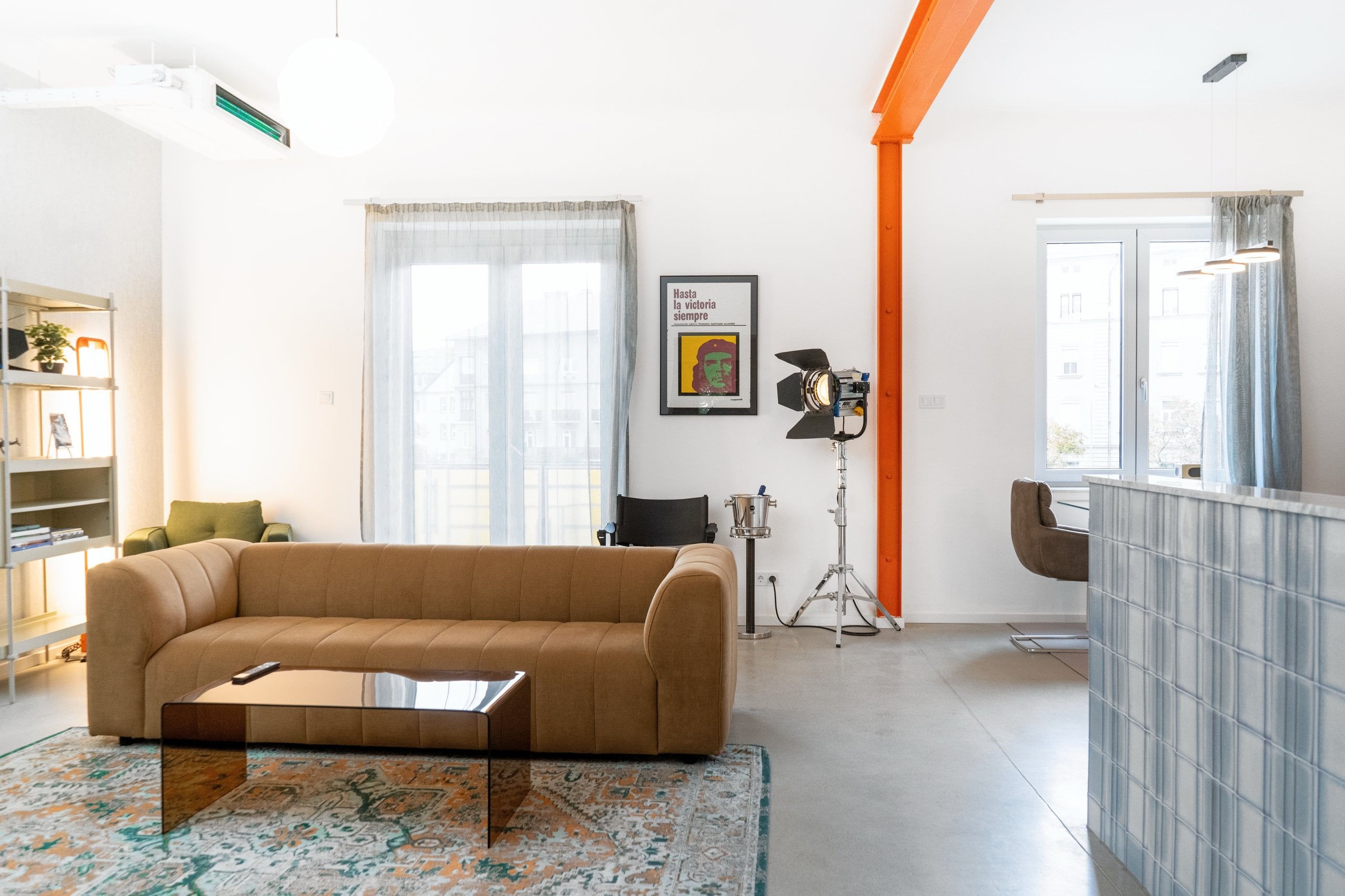For rent: 120 m² designer flat with sauna, just bring your suitcase