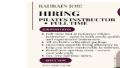Full Time Pilates Instructor - Bahrain